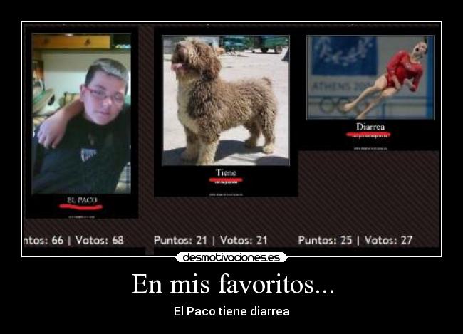 En mis favoritos... -