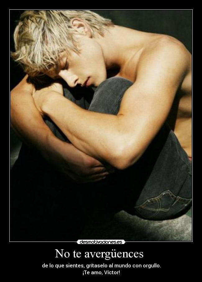 No te avergüences -