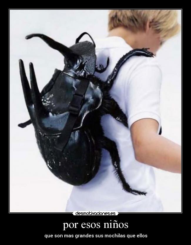 por esos niños -