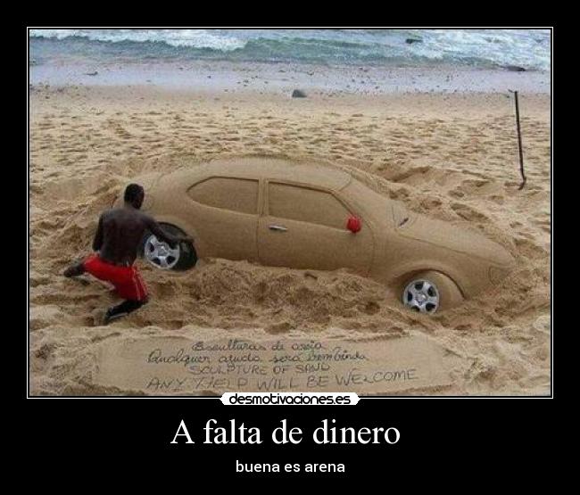 A falta de dinero  - 