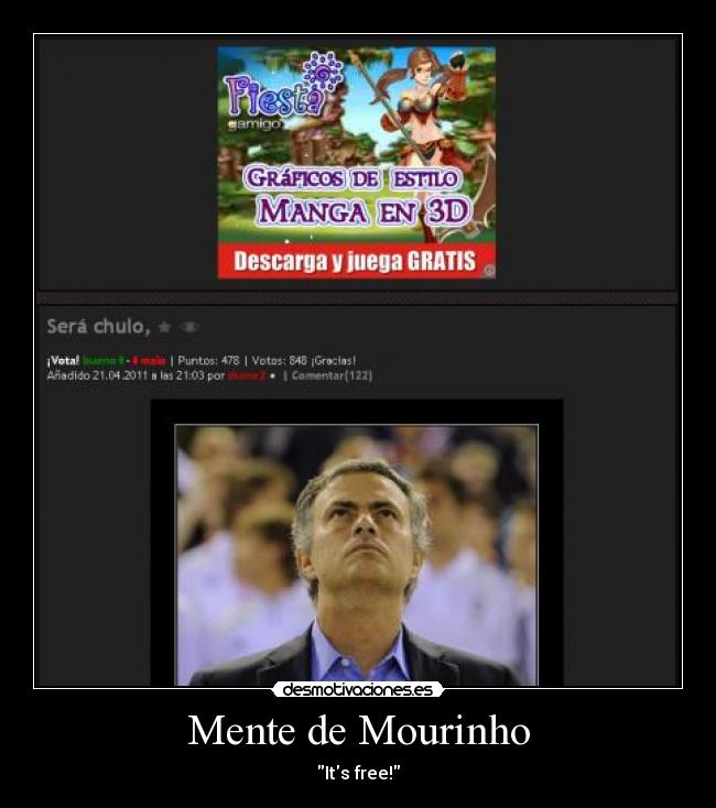 Mente de Mourinho - Its free!