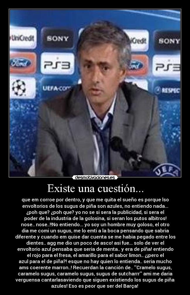 Existe una cuestión... - 