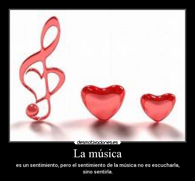 La música -