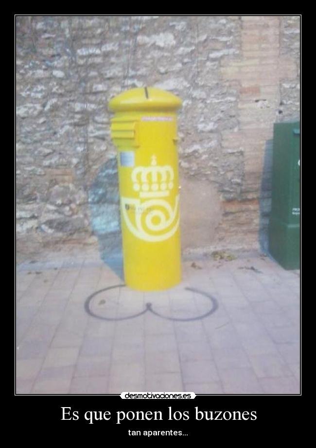 Es que ponen los buzones - 