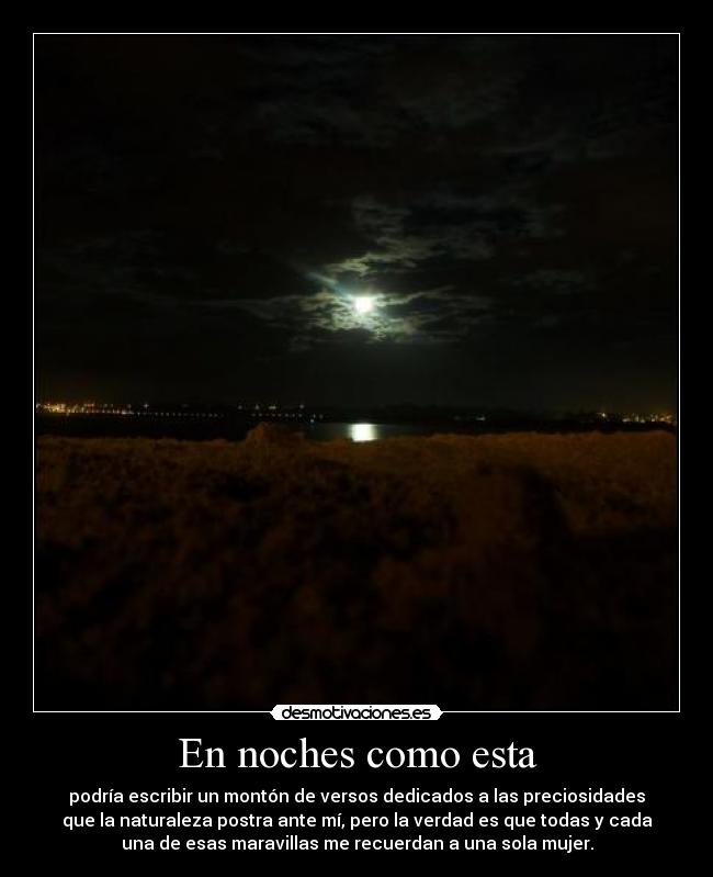 En noches como esta -