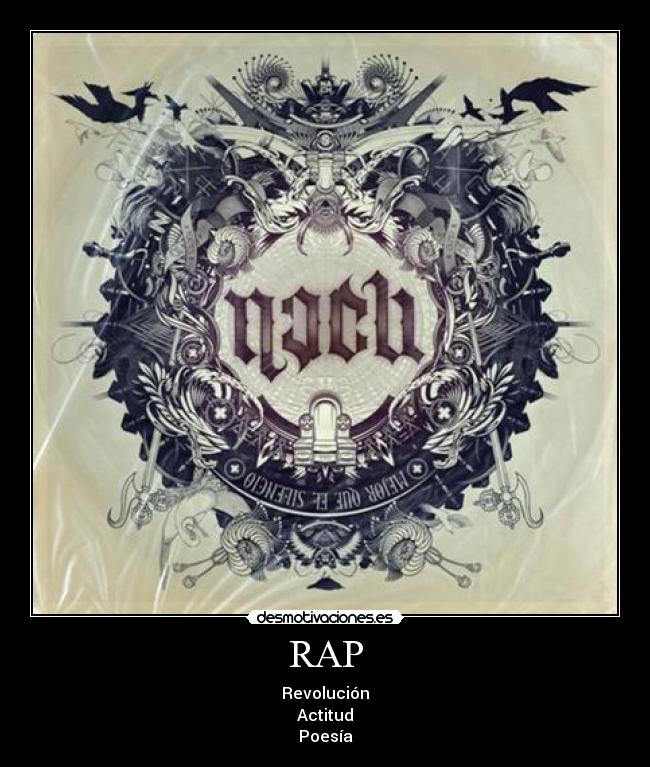 RAP - Revolución
Actitud
Poesía