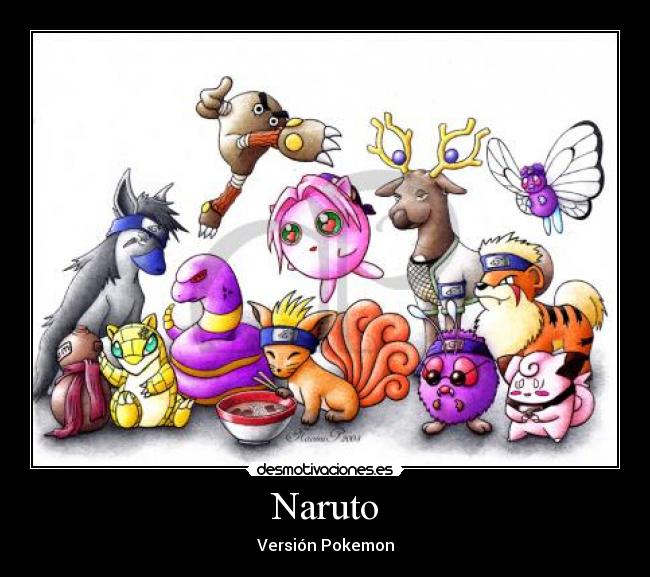 Naruto - Versión Pokemon