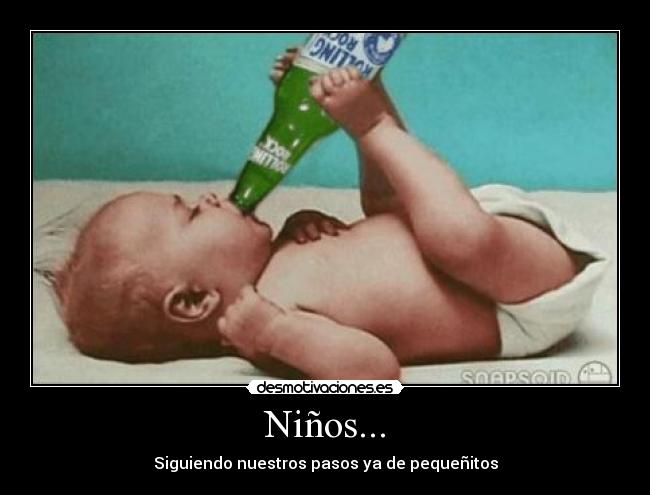 Niños... - Siguiendo nuestros pasos ya de pequeñitos
