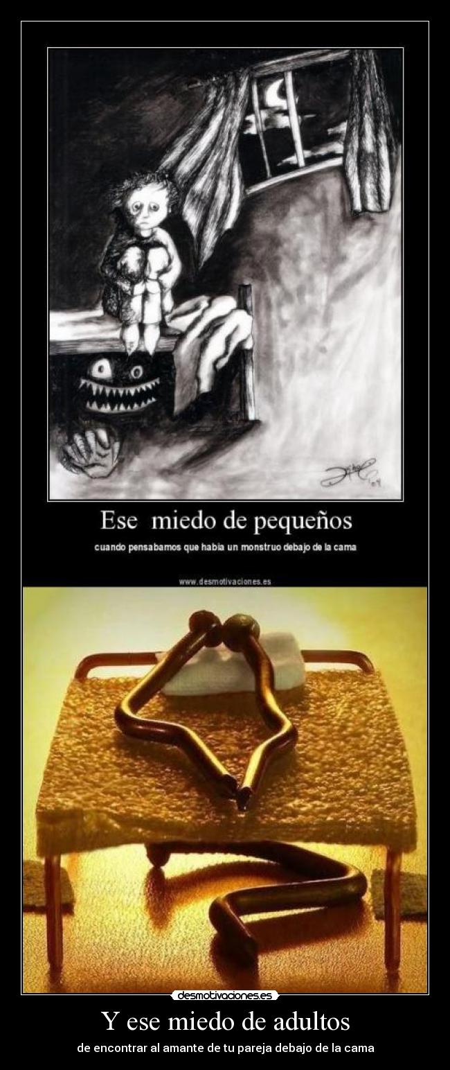 Y ese miedo de adultos - 