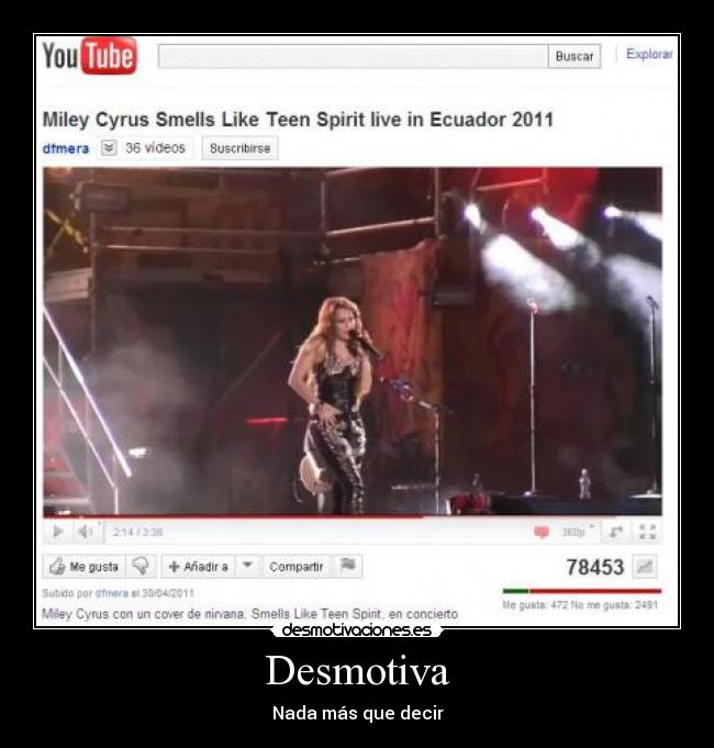 Desmotiva - Nada más que decir