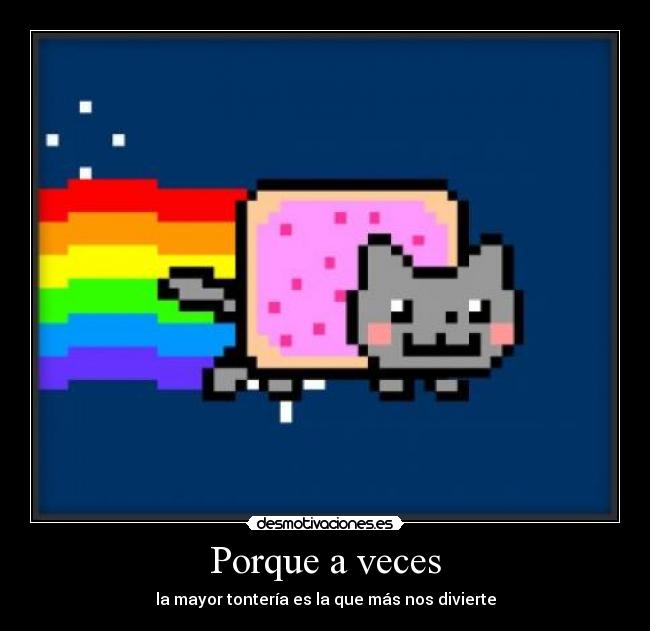 carteles nyan cat desmotivaciones