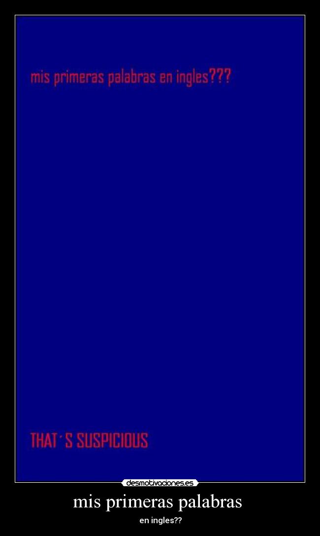 mis primeras palabras  - 
