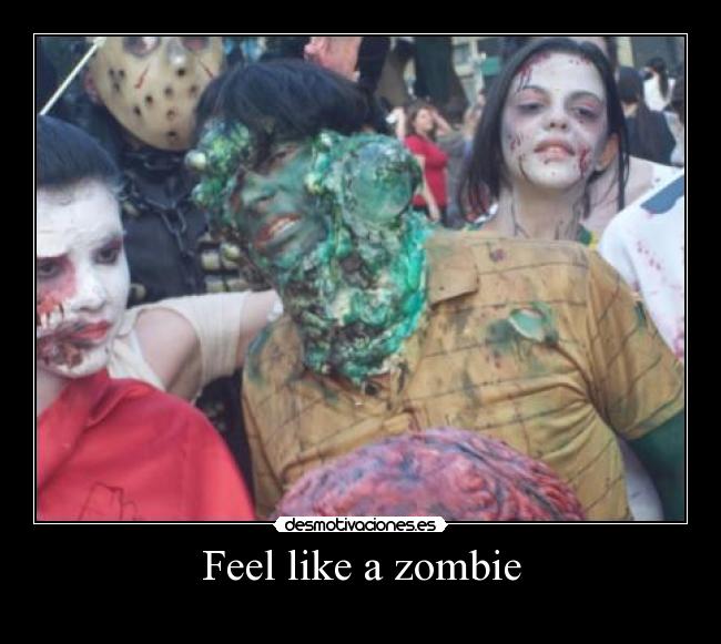 carteles zombie desmotivaciones