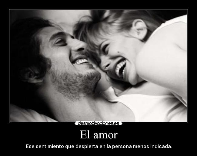 El amor -