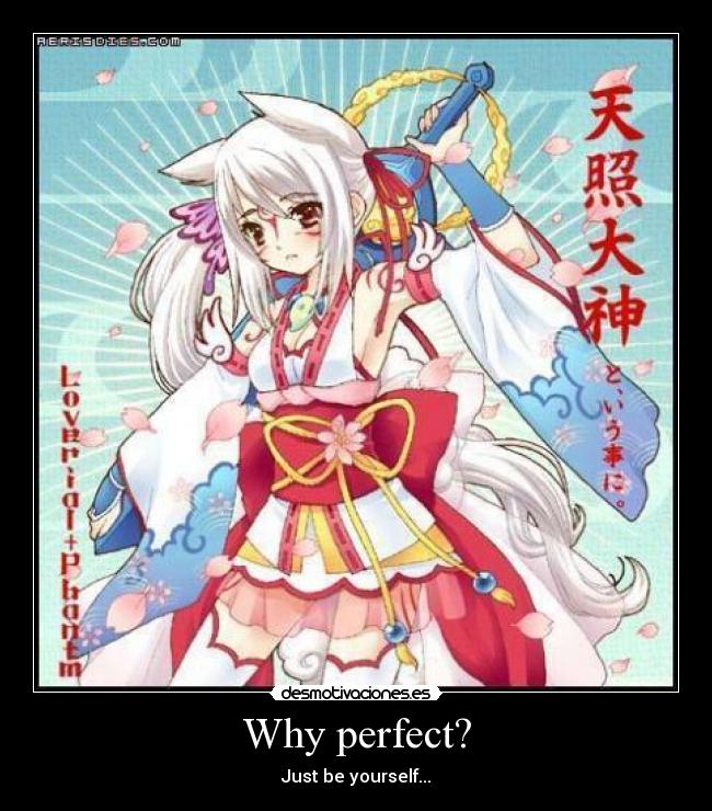Why perfect? - 
