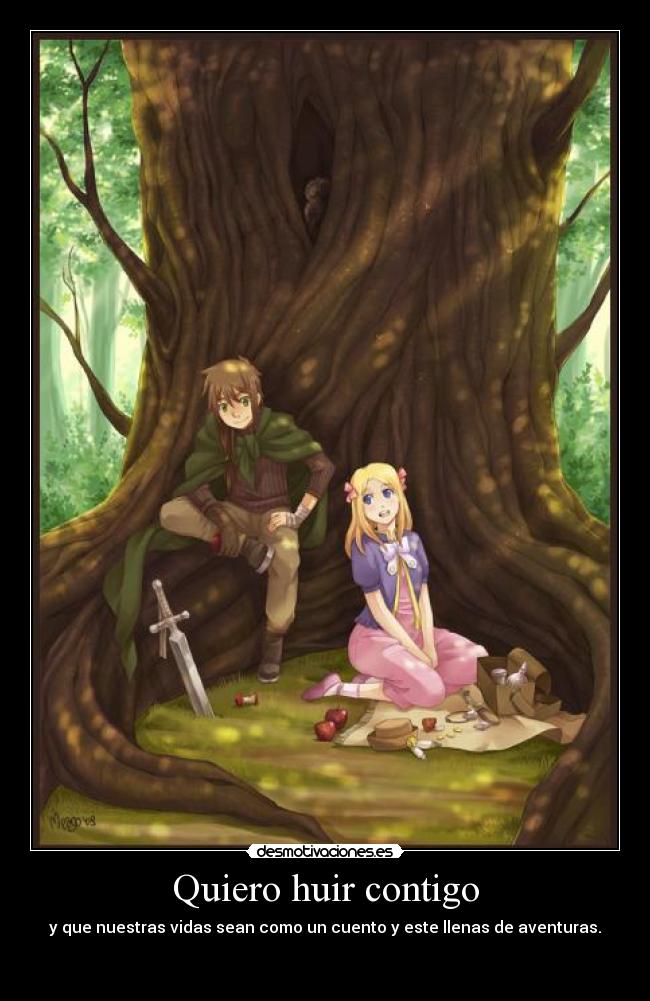 Quiero huir contigo - 