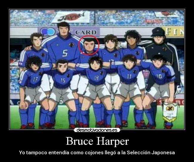 Bruce Harper - Yo tampoco entendía como cojones llegó a la Selección Japonesa