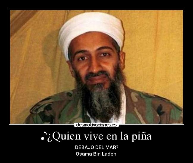 ♪¿Quien vive en la piña -