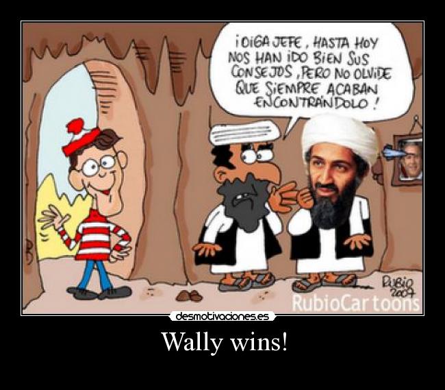 Wally wins! - 
