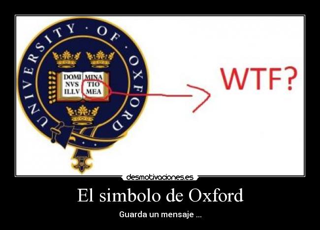 El simbolo de Oxford - 