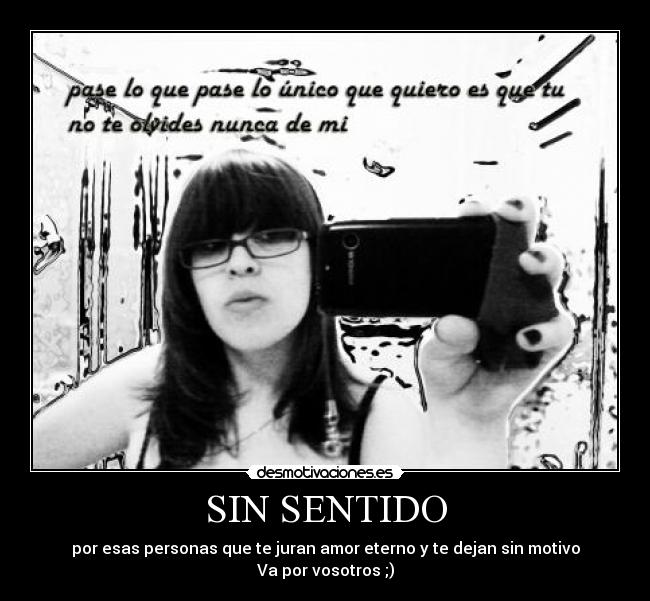 SIN SENTIDO - 