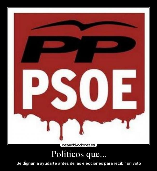 Políticos que... -
