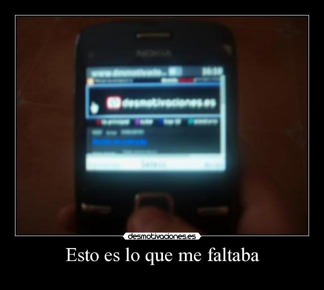 Esto es lo que me faltaba - 