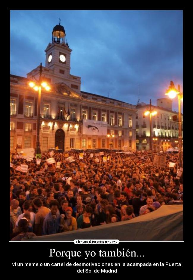 Porque yo también... - 