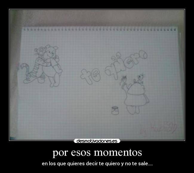 por esos momentos - 
