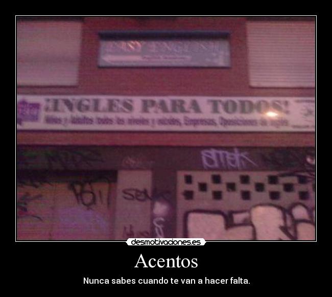Acentos -