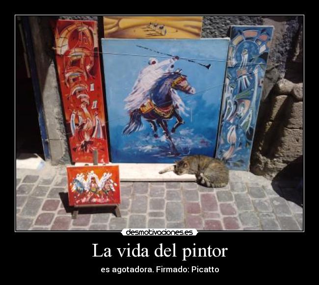 La vida del pintor -