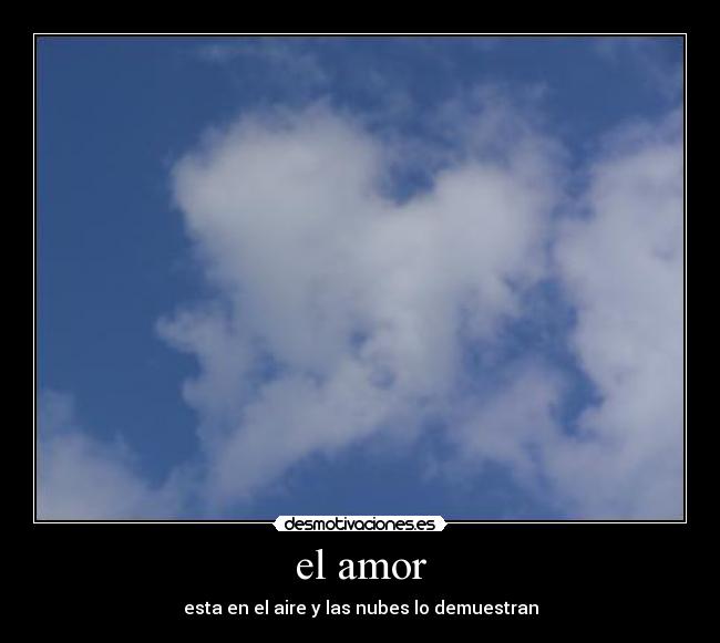 el amor -