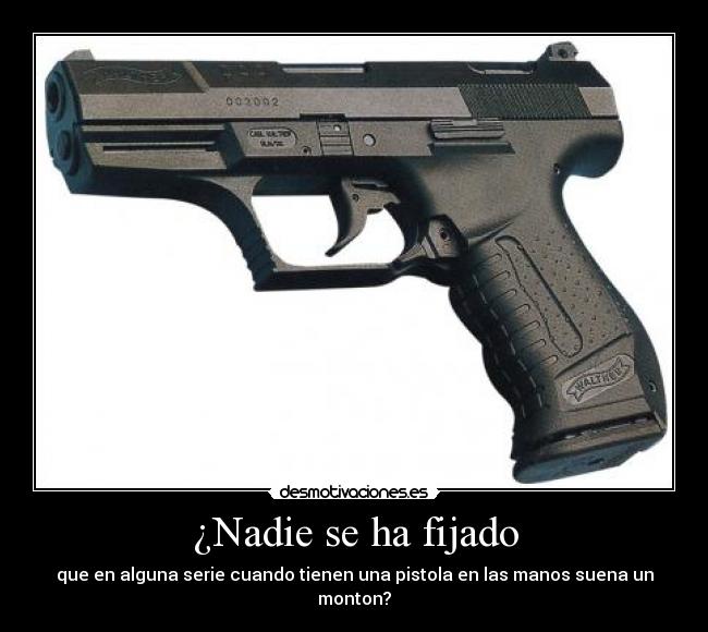 ¿Nadie se ha fijado -