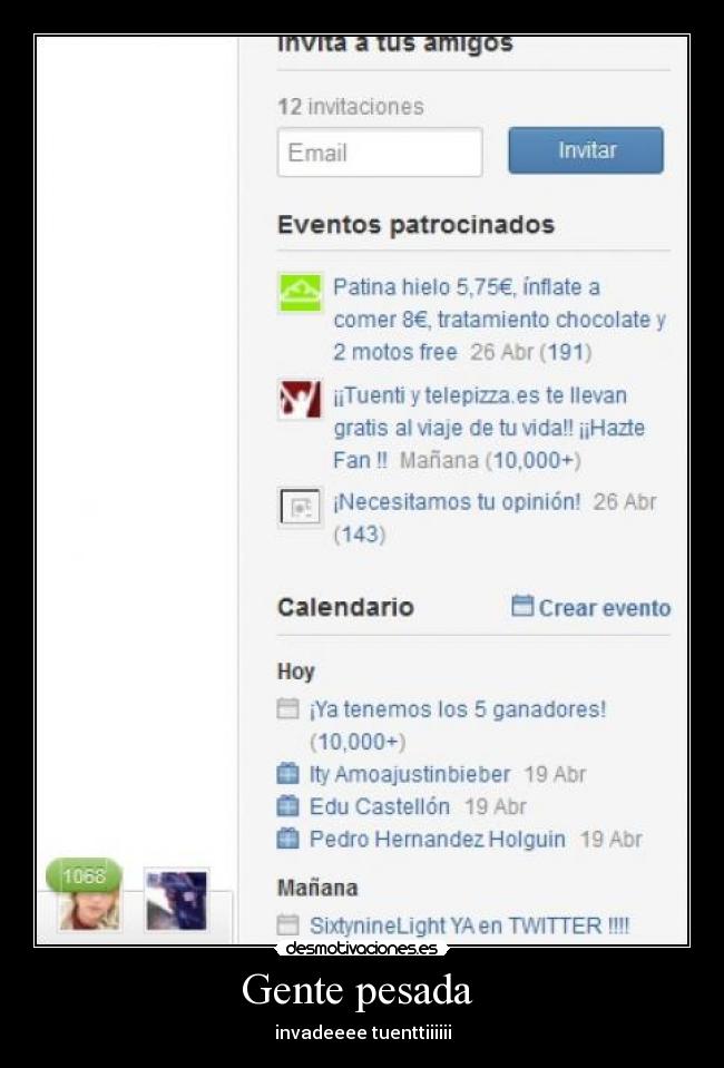 Gente pesada - invadeeee tuenttiiiiii