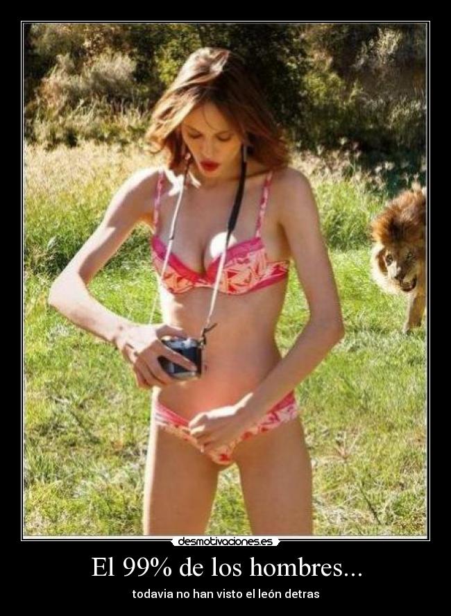 El 99% de los hombres... -
