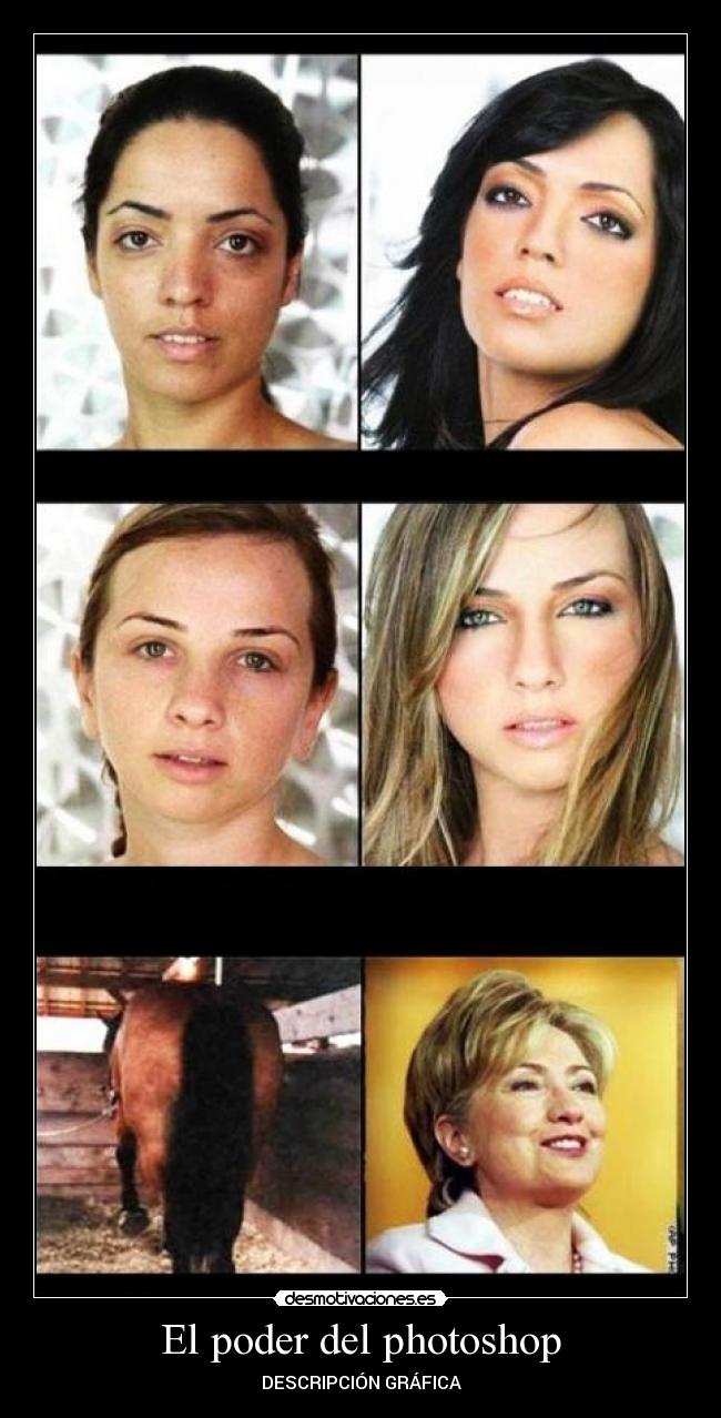 El poder del photoshop -