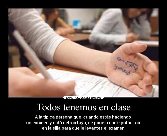 Todos tenemos en clase - 