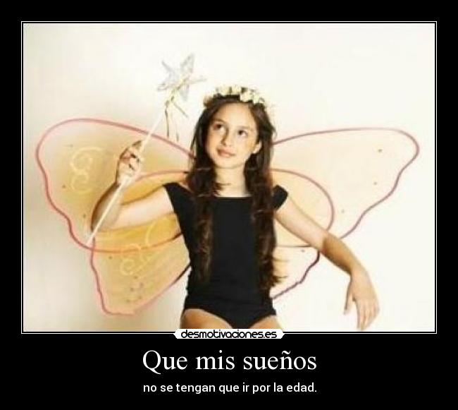 Que mis sueños -