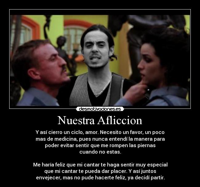 Nuestra Afliccion -