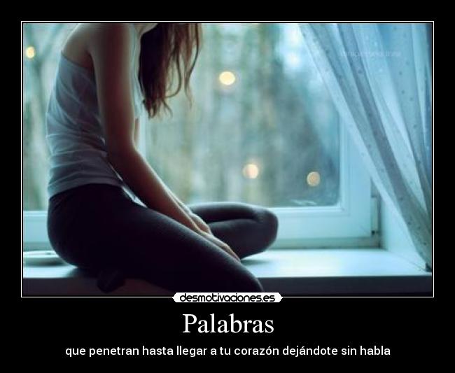 Palabras -
