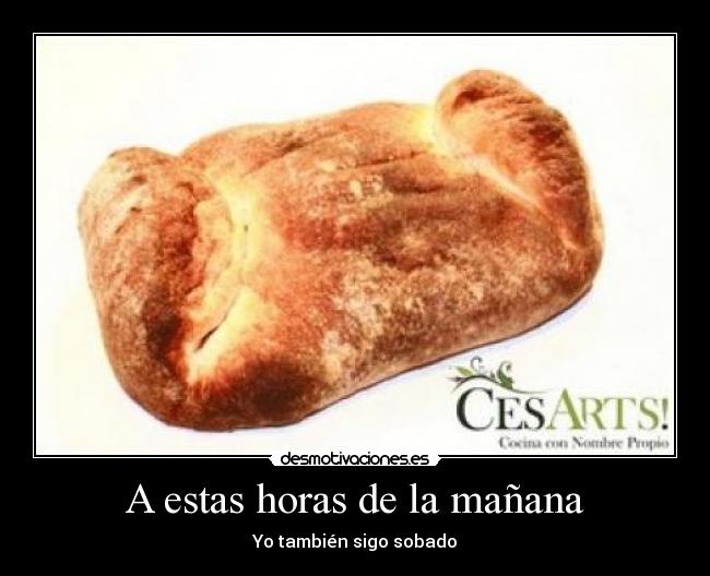 A estas horas de la mañana - 
