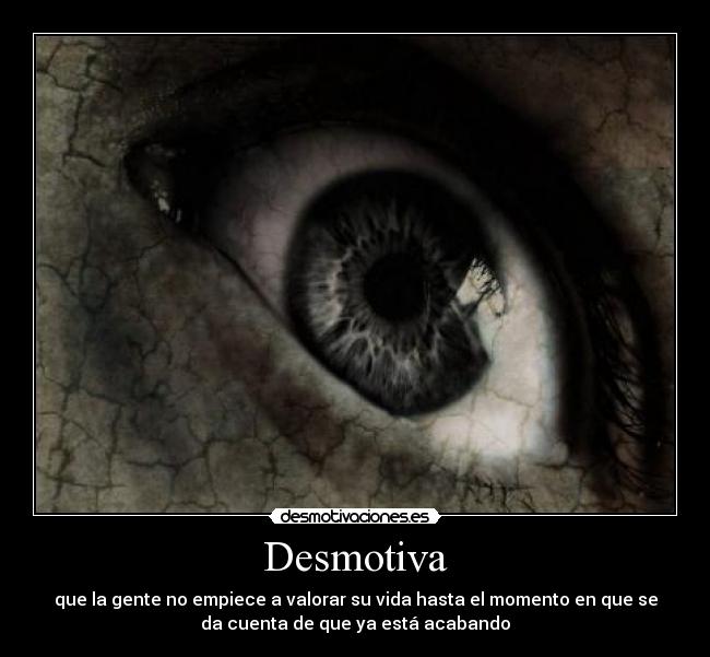 carteles desmotiva vida muerte inconsciencia valorar fin imprudencia desmotivaciones