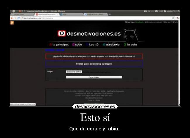 Esto sí - Que da coraje y rabia...