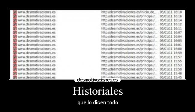 carteles historiales desmotivaciones