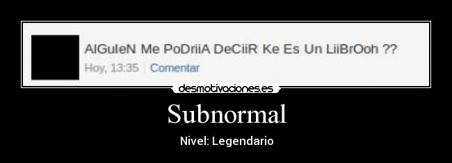 Subnormal - 