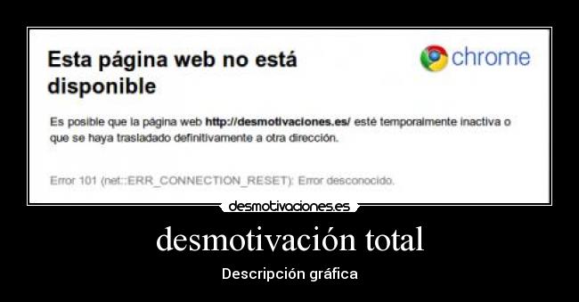 desmotivación total - 