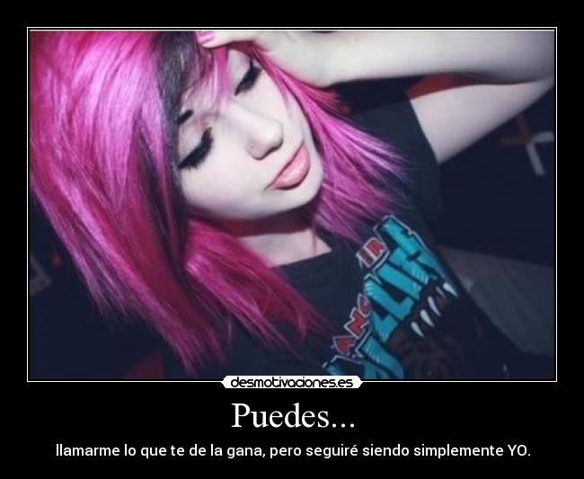 Puedes... -
