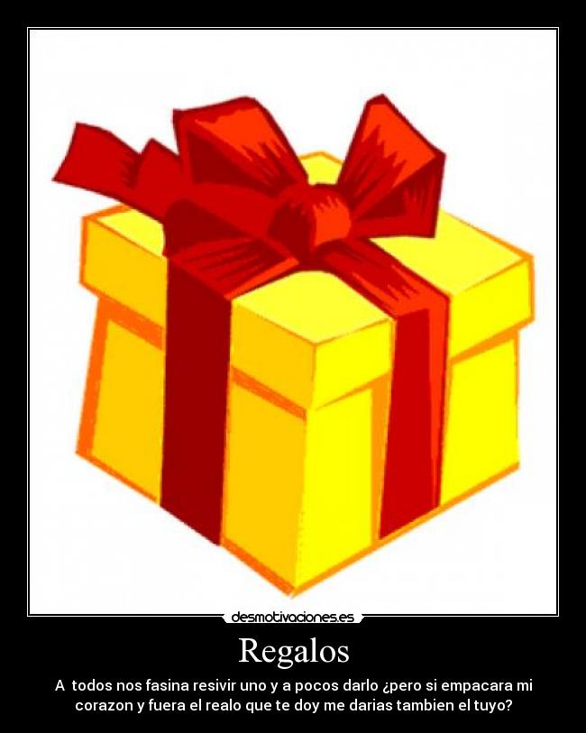 Regalos -