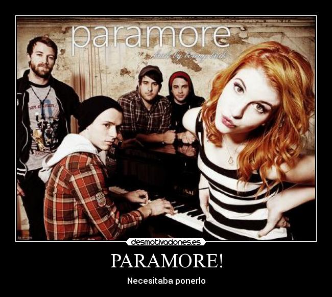 PARAMORE! -