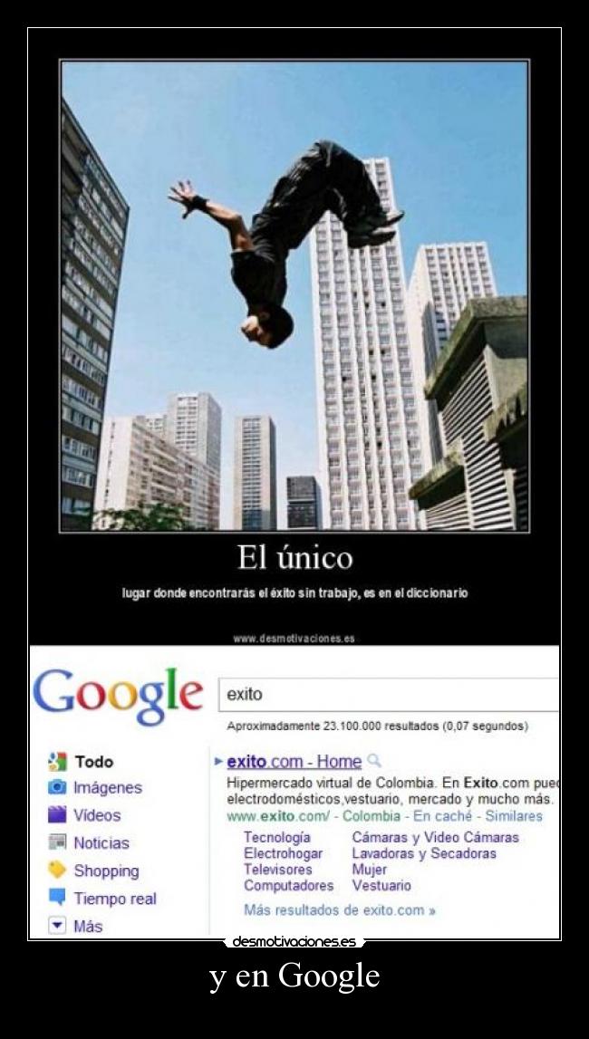 y en Google -